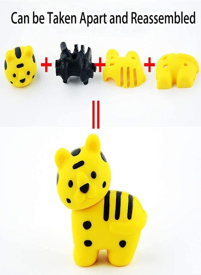 Mallexo 3D Cute Cartoon Charactor Fancy Eraser for Kids15PC Stylish Cute Pencil Eraser Set for Boys Girls Birthday Gift Educatonal Rubber Set Unique Stationary Items Erasers-Random Design,Multi-Color - Image 4